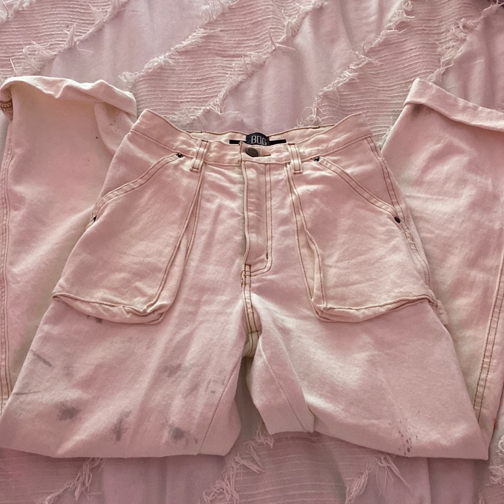 UO BDG High-Rise Carpenter / with paint marks & patch’s